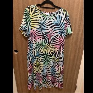 LulaRoe Palm Leaf Dress